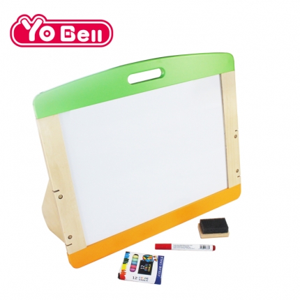 Portable double-sided drawing board 14